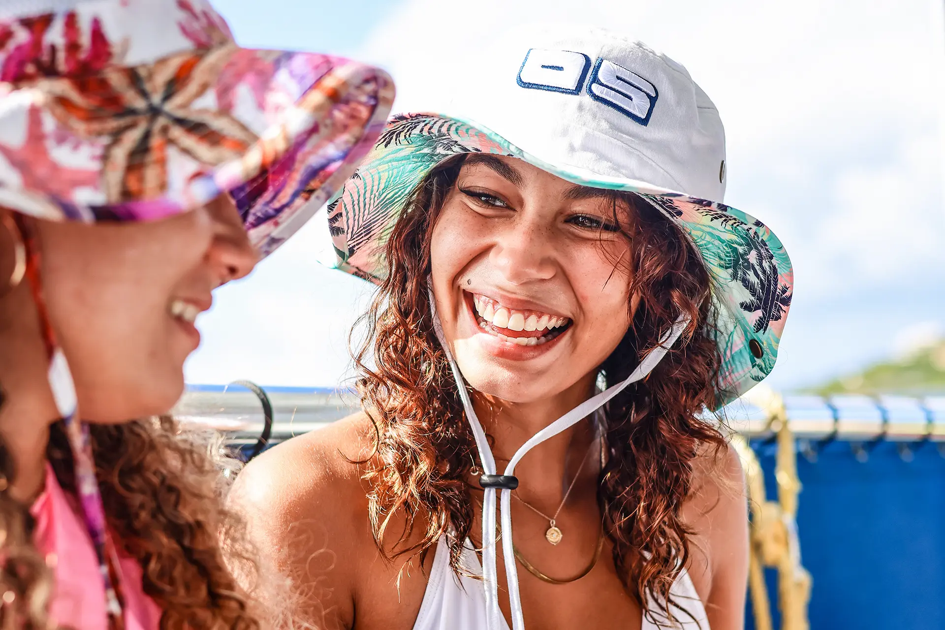 Bikini Girl Laughing 1920