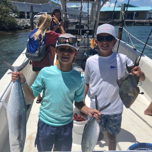 kids enjoyed inshore fishing